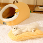 Cozy Winter Wrap-Around Cat Bed – Plush and Thickened for Extra Warmth